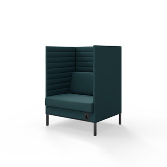 Sofa Platinum Highback Charge 1,5-seter H128