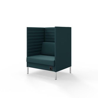 Sofa Platinum Highback Charge 1,5-seter H128