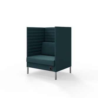 Sofa Platinum Highback Charge 1,5-seter H128
