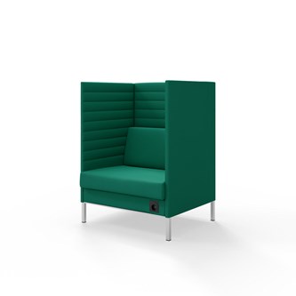 Sofa Platinum Highback Charge 1,5-seter H128
