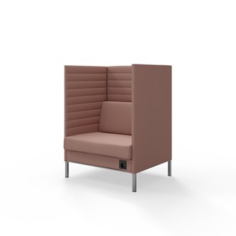 Sofa Platinum Highback Charge 1,5-seter H128