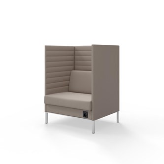 Sofa Platinum Highback Charge 1,5-seter H128
