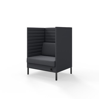 Sofa Platinum Highback Charge 1,5-seter H128