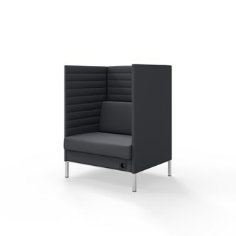 Sofa Platinum Highback Charge 1,5-seter H128