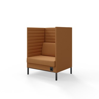 Sofa Platinum Highback Charge 1,5-seter H128