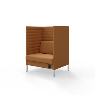 Sofa Platinum Highback Charge 1,5-seter H128