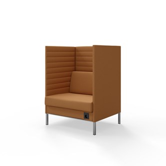 Sofa Platinum Highback Charge 1,5-seter H128