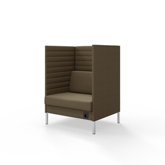 Sofa Platinum Highback Charge 1,5-seter H128