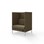 Sofa Platinum Highback Charge 1,5-seter H128