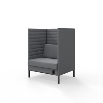 Sofa Platinum Highback Charge 1,5-seter H128