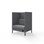 Sofa Platinum Highback Charge 1,5-seter H128