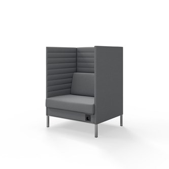 Sofa Platinum Highback Charge 1,5-seter H128