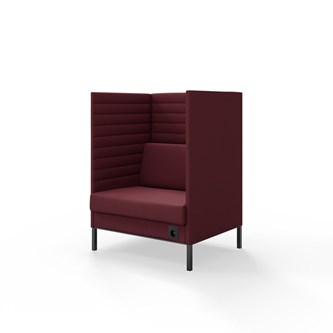 Sofa Platinum Highback Charge 1,5-seter H128