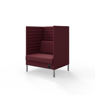 Sofa Platinum Highback Charge 1,5-seter H128