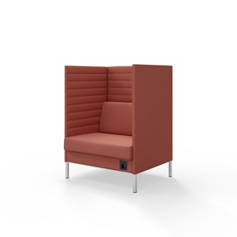 Sofa Platinum Highback Charge 1,5-seter H128