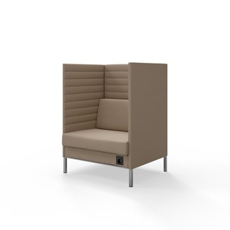 Sofa Platinum Highback Charge 1,5-seter H128