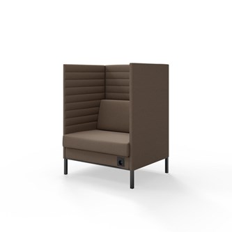 Sofa Platinum Highback Charge 1,5-seter H128