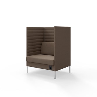 Sofa Platinum Highback Charge 1,5-seter H128