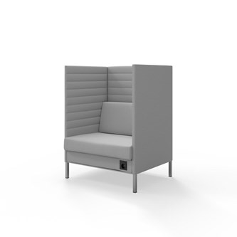 Sofa Platinum Highback Charge 1,5-seter H128