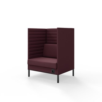 Sofa Platinum Highback Charge 1,5-seter H128