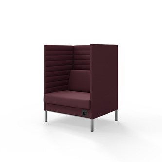 Sofa Platinum Highback Charge 1,5-seter H128