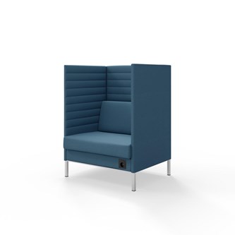 Sofa Platinum Highback Charge 1,5-seter H128