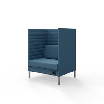 Sofa Platinum Highback Charge 1,5-seter H128