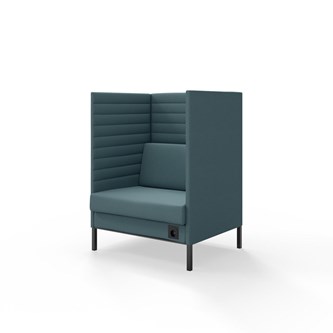 Sofa Platinum Highback Charge 1,5-seter H128