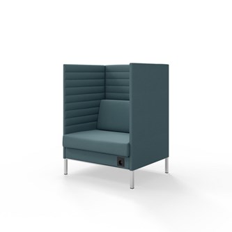 Sofa Platinum Highback Charge 1,5-seter H128