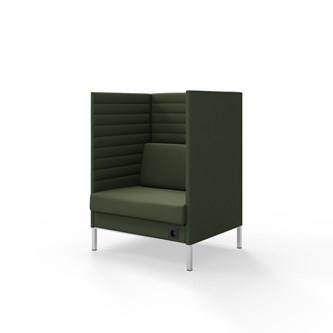Sofa Platinum Highback Charge 1,5-seter H128
