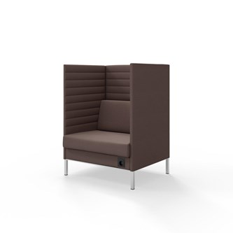 Sofa Platinum Highback Charge 1,5-seter H128