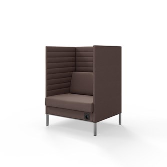 Sofa Platinum Highback Charge 1,5-seter H128