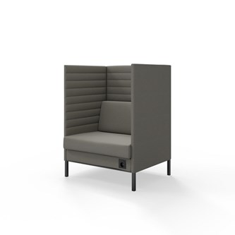 Sofa Platinum Highback Charge 1,5-seter H128
