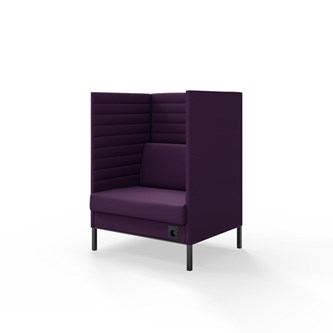 Sofa Platinum Highback Charge 1,5-seter H128