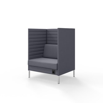 Sofa Platinum Highback Charge 1,5-seter H128