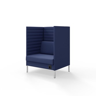 Sofa Platinum Highback Charge 1,5-seter H128