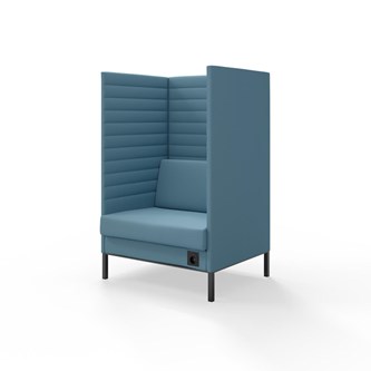 Sofa Platinum Highback Charge 1,5-seter H150