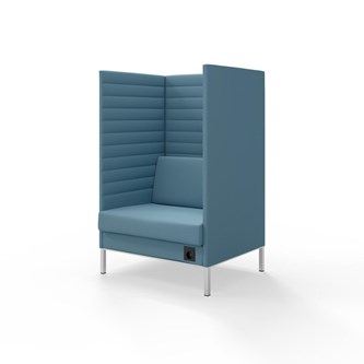 Sofa Platinum Highback Charge 1,5-seter H150