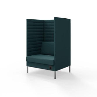 Sofa Platinum Highback Charge 1,5-seter H150