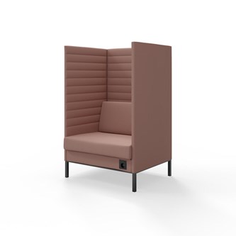 Sofa Platinum Highback Charge 1,5-seter H150