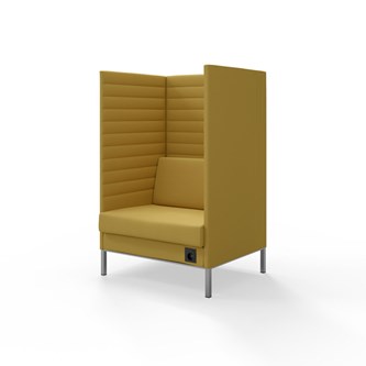 Sofa Platinum Highback Charge 1,5-seter H150
