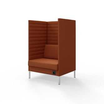 Sofa Platinum Highback Charge 1,5-seter H150
