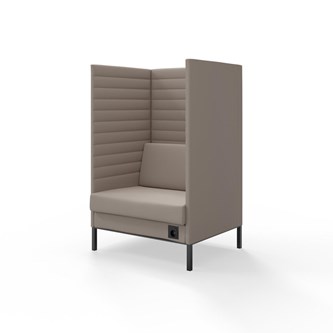 Sofa Platinum Highback Charge 1,5-seter H150