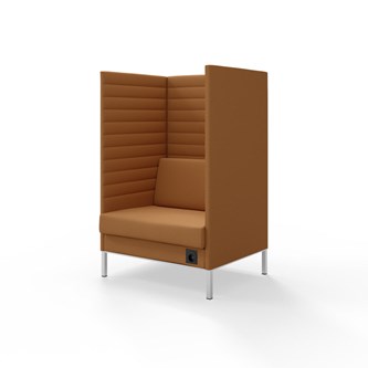Sofa Platinum Highback Charge 1,5-seter H150