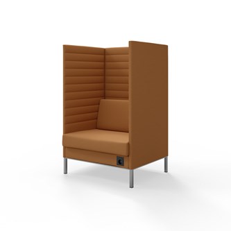 Sofa Platinum Highback Charge 1,5-seter H150