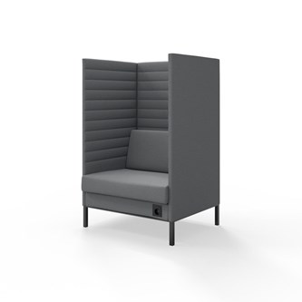 Sofa Platinum Highback Charge 1,5-seter H150