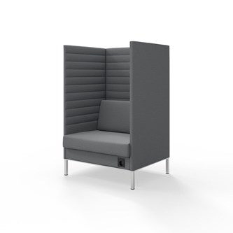 Sofa Platinum Highback Charge 1,5-seter H150