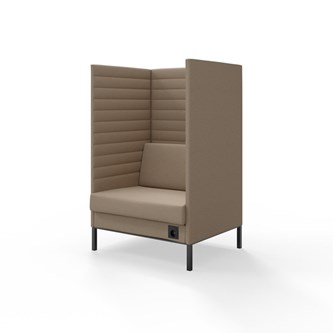 Sofa Platinum Highback Charge 1,5-seter H150