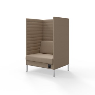 Sofa Platinum Highback Charge 1,5-seter H150