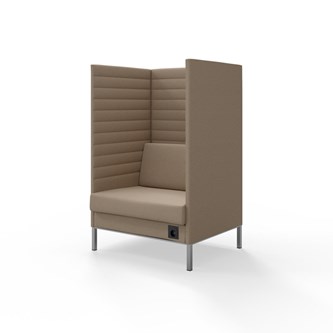 Sofa Platinum Highback Charge 1,5-seter H150